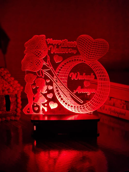 063- Ring VALENTINE CUSTOMIZED LAMP