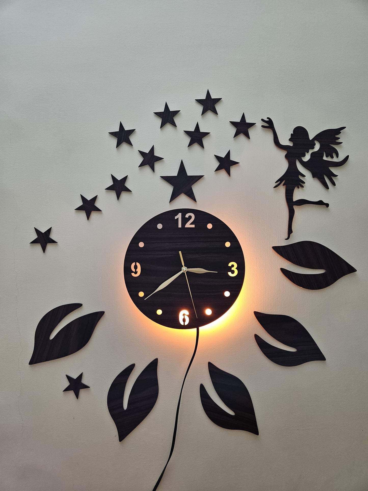 Fairy Star Wall Clock